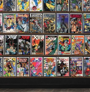 Huge Lot 150+ Comics with The New Warriors, The New Titans & More!