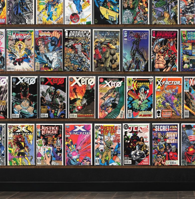 Huge Lot 150+ Comics with The New Warriors, The New Titans & More!
