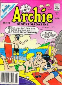 Archie Digest Magazine #104 (Newsstand) VG ; Archie | low grade comic Beach Biki