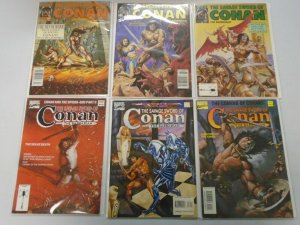 Savage Sword of Conan lot 18 different from #113-222 avg 7.0 FN VF (1985-94)