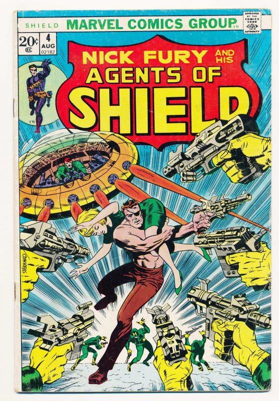 SHIELD (1973 Marvel) #4 FN+