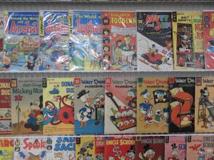 Huge Lot of 85 Cartoon Comics W/ Uncle Scrooge, Casper +More! Avg. VG/FN Cond.