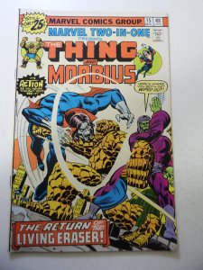 Marvel Two-in-One #15 (1976) FN Condition MVS Intact
