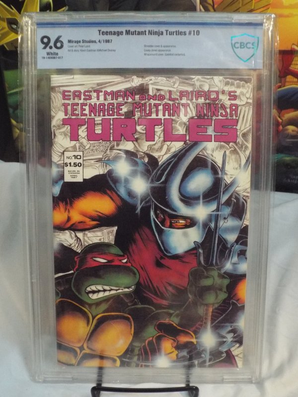 Teenage Mutant Ninja Turtles #10 - CBCS 9.6 - 2nd App. of The Shredder