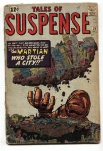 Tales Of Suspense #29 comic book 1961-marvel--kirby-ditko G-