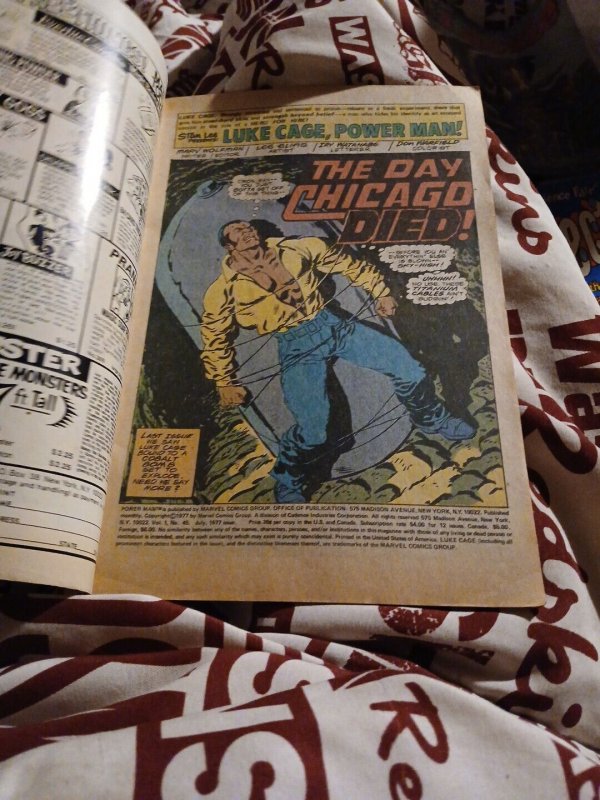 Luke Cage Power Man 44 And 45 Bronze Age Marvel Comics Lot Run Set Collection