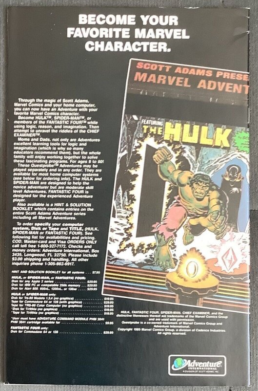 Secret Wars II #9 (1986, Marvel) VF/NM