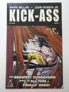 Kick-Ass #1 (2008) Mark Millar/JJr Great Read! Sharp VF-NM Condition!