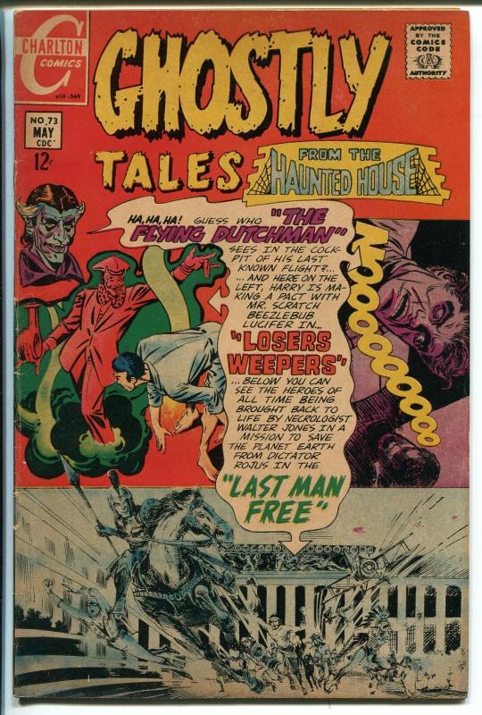 GHOSTLY TALES #73 1969-CHARLTON-STEVE DITKO ART-vg/fn