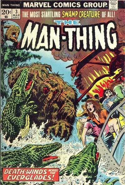 Man-Thing #3 (ungraded) stock photo / ID#00E