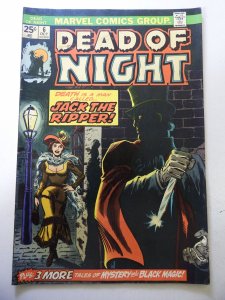 Dead of Night #6 (1974) FN+ Condition