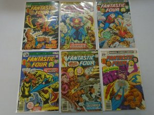 Fantastic Four lot 12 different 25c covers avg 4.0 VG (1974-78)
