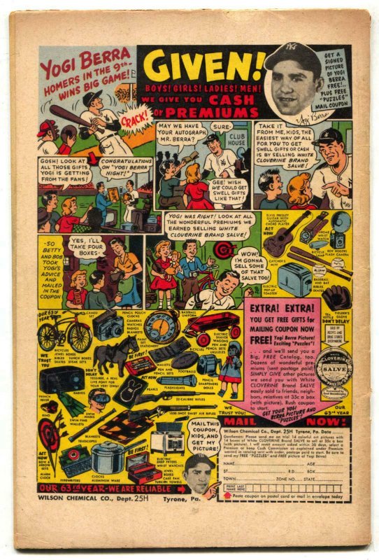 Black Cat Mystic #60 1957- Jack Kirby issue- Harvey Horror Comic G+