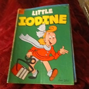 Little Iodine 8 Issue Golden Silver Age Dell Cartoon Comics Lot Run Set girls