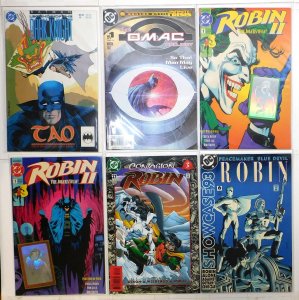 Mixed Lot 6 #Batman 52, Robin 27, II 1 B, 1 C, Showcase 6, Omac 1 DC Comics