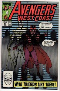 Avengers West Coast #47 (1989) 9.6 NM+