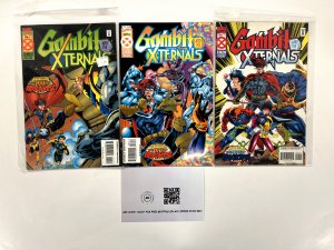 3 Gambit & The Externals Marvel Comic Books # 1 3 4 Avengers Defenders 103 JS15