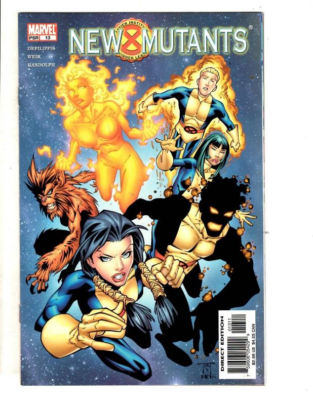 Lot Of 10 New Mutants Marvel Comic Books # 1 2 3 6 7 8 9 10 11 13 Wolverine MF3