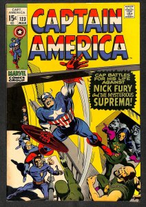 Captain America #123 VG/FN 5.0 Marvel Comics
