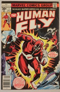 The Human Fly #1 (1977) lower mid-grade first appearance of human fly Key issue