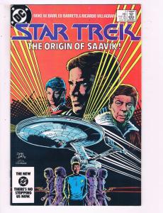 Star Trek #7 VF DC Comics The Origin Of Saavik Comic Book Barr 1984 DE13