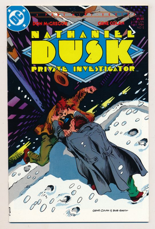 Nathaniel Dusk (1984 DC) #1-4 VF+/NM+ Complete series