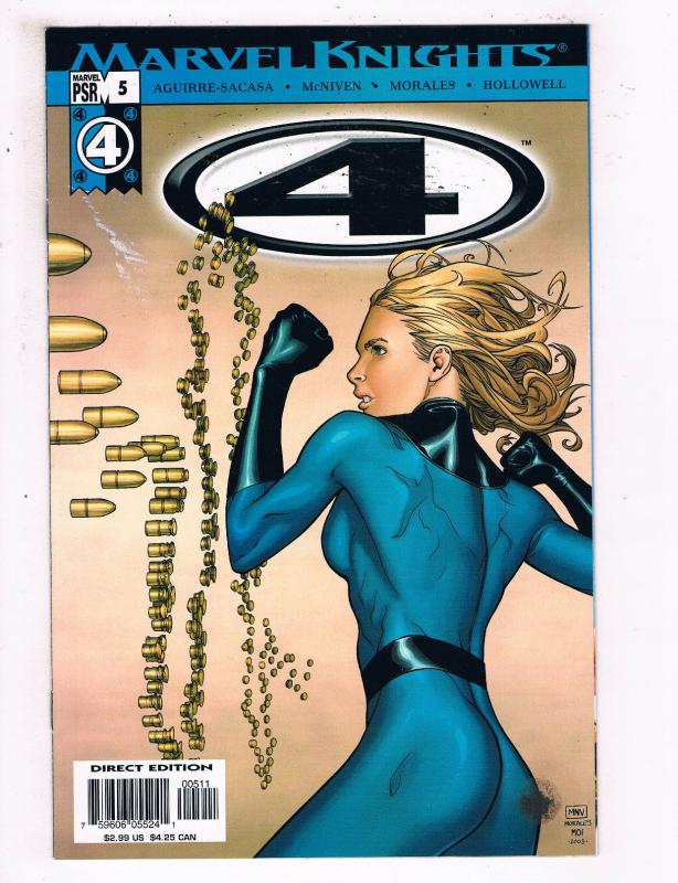 Marvel Knights 4 #5 VF Marvel Comics Comic Book Morales Fantastic Four DE22