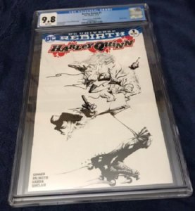 DC Comics Harley Quinn #1 (2016) Jae Lee DF Sketch Edition Cover CGC 9.8