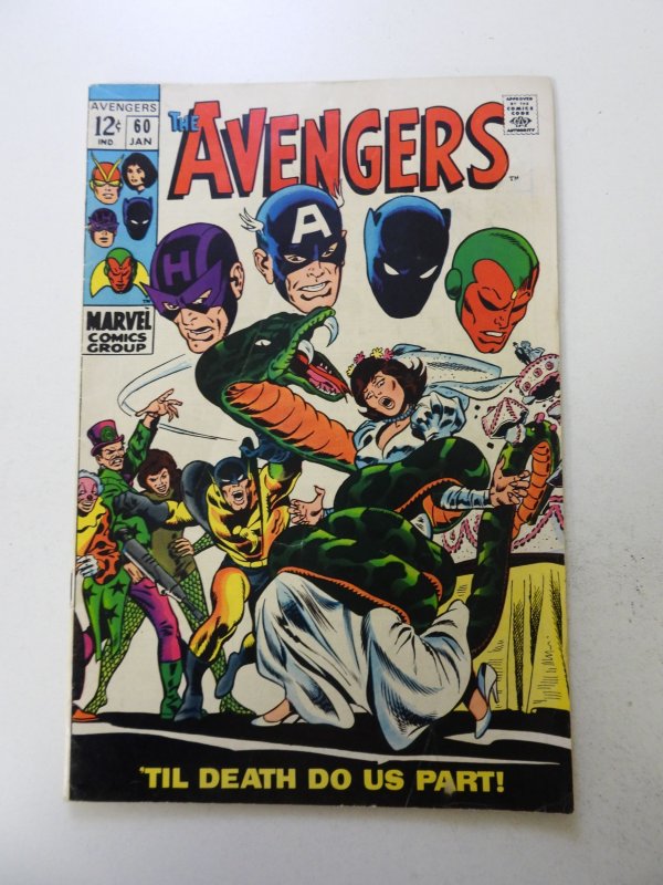 The Avengers #60 (1969) VG/FN condition