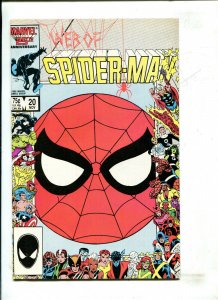 WEB OF SPIDER-MAN #20 (DIRECT ED)  (9.2) 1986