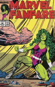 Marvel Fanfare #48 VF/NM; Marvel | we combine shipping 