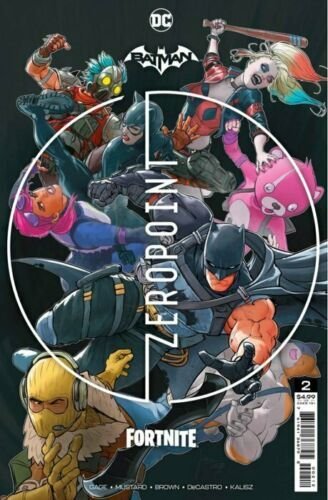 BATMAN / FORTNITE - ZERO POINT #2 2nd Printing Mikel Janin Recolored Variant 