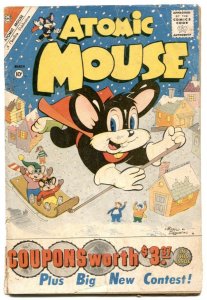 Atomic Mouse #41 1961-Charlton funny animals G/VG