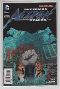 ACTION COMICS (2011 DC) #36 CVR A AARON KUDER