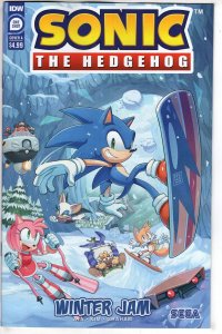 SONIC THE HEDGEHOG WINTER JAM ONESHOT #1 CVR A KIM