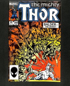 Thor #344 1st Appearance Malekith!