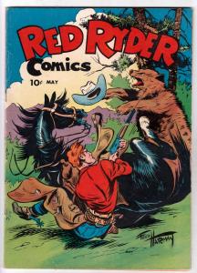 Red Ryder Comics #34 (May-46) FN Mid-Grade Red Ryder