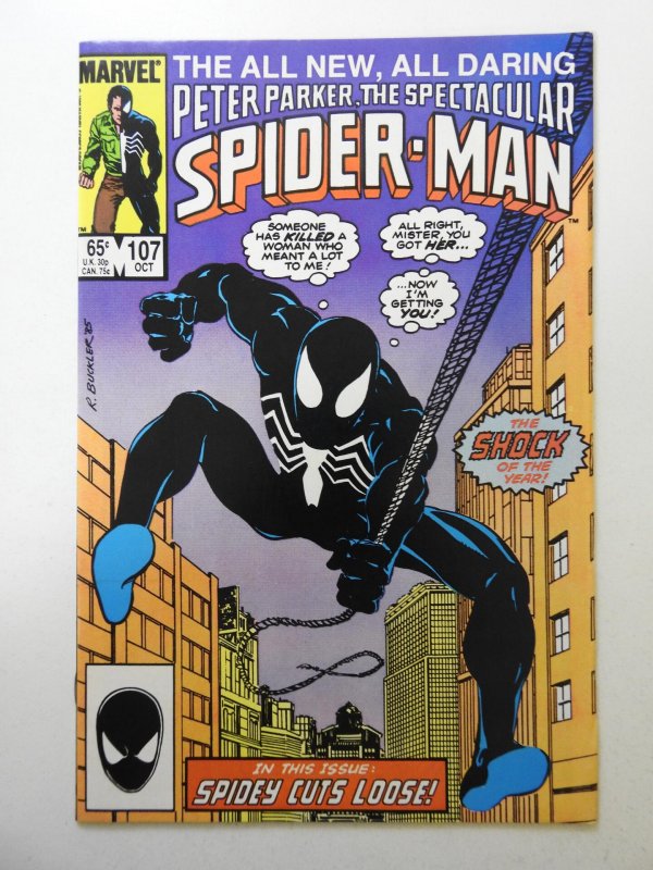 The Spectacular Spider-Man #107 Direct Edition (1985) VF Condition!