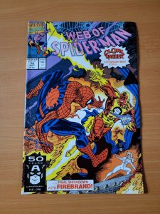 Web of Spider-Man #78 Direct Market Edition ~ NEAR MINT NM ~ 1991 Marvel Comics