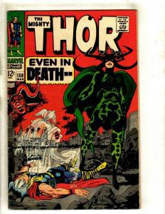 Thor # 150 VF Marvel Comic Book Loki Odin Sif Avengers Hulk Iron Man GK4