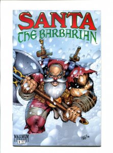 Santa the Barbarian #1 - Dan Fraga X-Mas Cover (9.2ob) 1996
