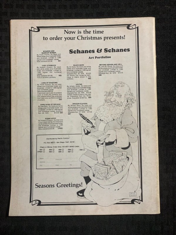 1978 COMICS JOURNAL Magazine #44 VG/FN 5.0 Keith Pollard Cover / Marv Wolfman