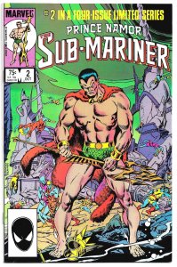 PRINCE NAMOR THE SUB-MARINER #1-4 (1984) 8.0 VF Complete 4-issue Mini-Series!!