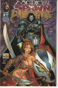 Medieval Spawn/Witchblade(1996)# 3  Preacher writer, Garth Ennis !