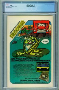 Alpha Flight #1  1983 - Marvel -CGC 9.8 - Comic Book-3826992006