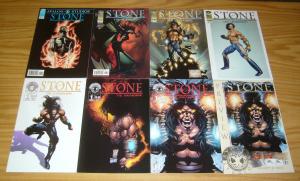 Stone: the Awakening #1-4 VF/NM complete series + preview + (3) variants  avalon