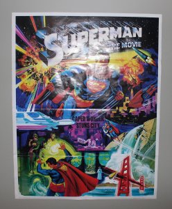 Superman the Movie  Poster / Original 1978