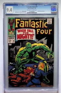 Fantastic Four #70 (1968) CGC 9.4