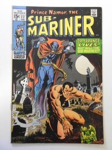 Sub-Mariner #22 (1970) FN Condition moisture stain bc
