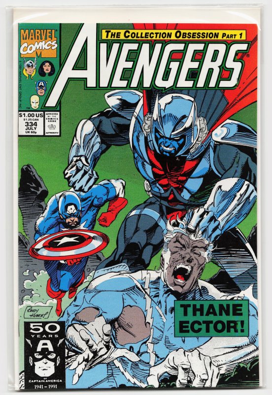 The Avengers #334 (1991) The Avengers